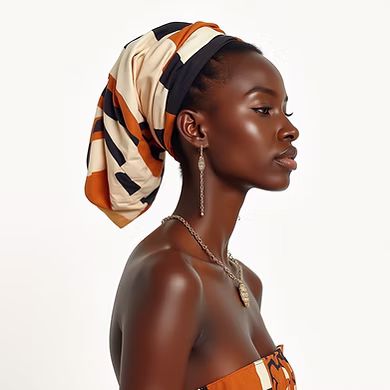 Tribal geometric harmony canvas